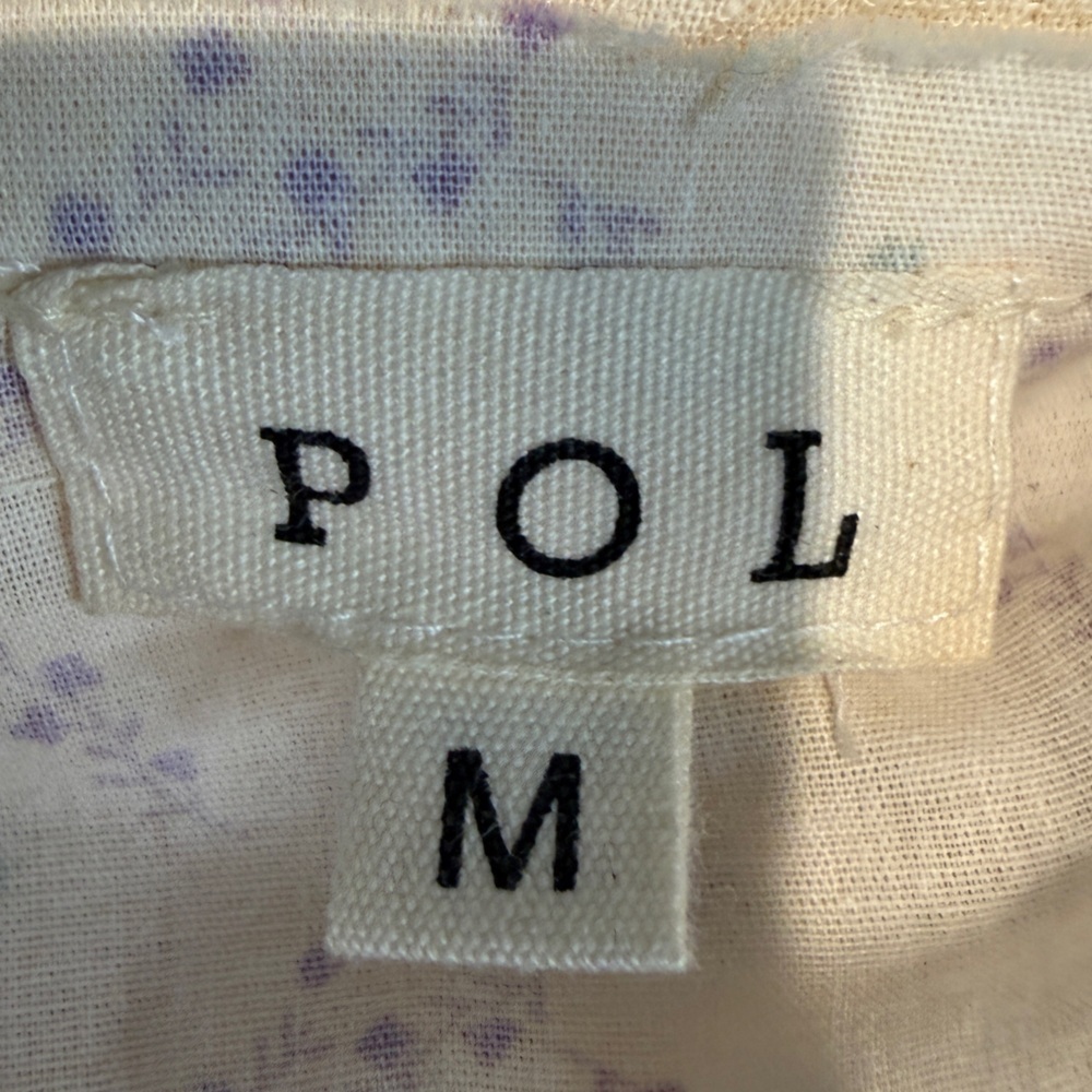 POL Cream Floral Tiered Cotton Maxi Dress - Picture 8 of 8